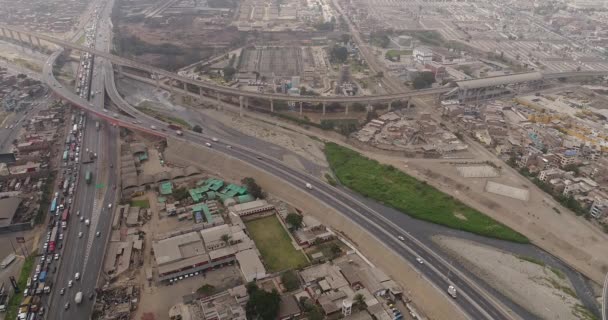 Lima Lima Peru May 07Th 2021 Aerial Video Lima Peru — Stock Video