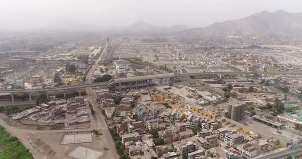 Lima Lima Peru Maja 2021 Wideo Lotnicze Cmentarza Presbitero Maestro — Wideo stockowe