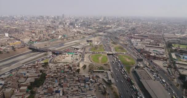 Lima Lima Peru Mai 2021 Luftbild Von Lima Peru Video — Stockvideo