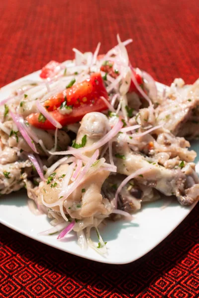 Imagen Sarza Patitas Plato Hecho Patas Cerdo Comida Tradicional Los —  Fotos de Stock