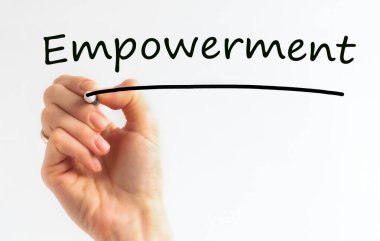 Siyah renk kalemi, konsept, stok resmi ile el yazması güçlendirme