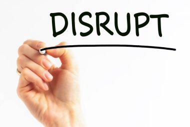 El yazması yazması siyah renk kalemi, konsept, stok resmi ile bozulur