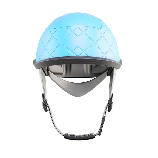 Beschermende helm geïsoleerd op een witte achtergrond. 3D-rendering — Stockfoto