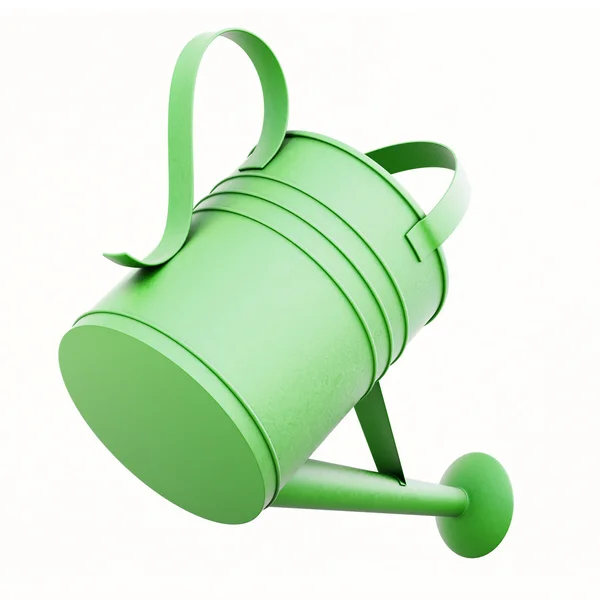 Watering can isolated on white background. 3d render image — Stock Photo, Image