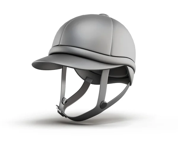 승마 헬멧 기 3 차원 렌더링. — 스톡 사진