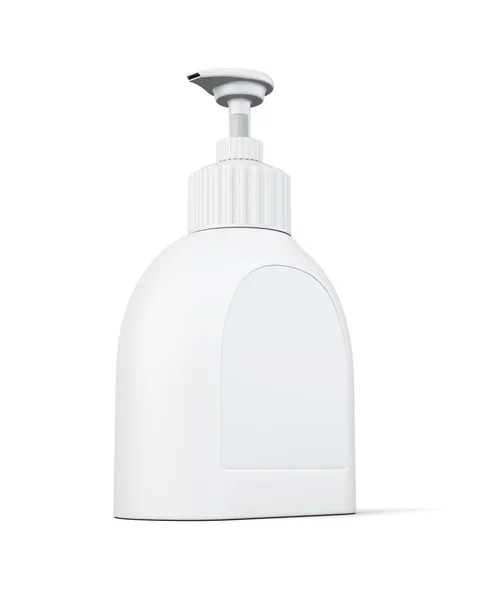 Bottle for detergent with dispenser cap — Stock Photo, Image
