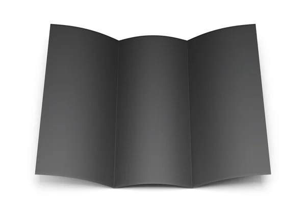 Muster geöffnetes Booklet für Ihr Design. — Stockfoto