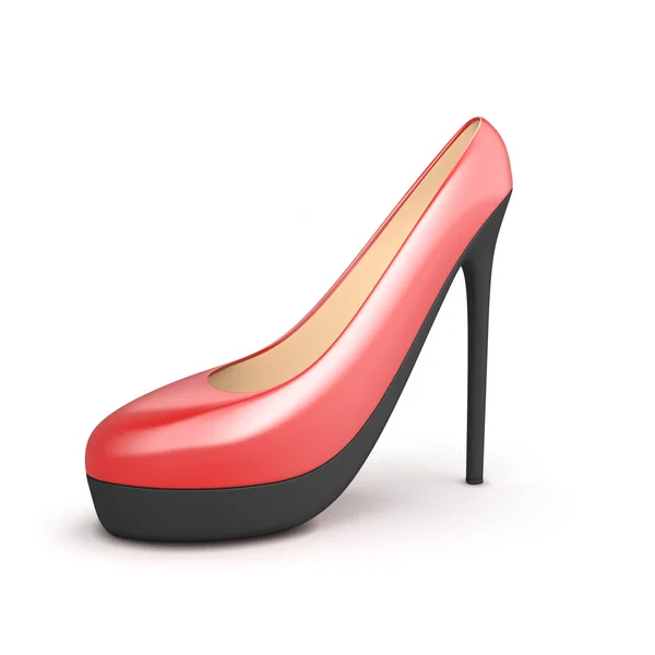 Close up of a red high heels — Stock Photo, Image