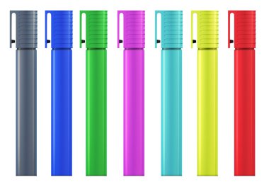 renkli Keçeli Kalemler set.