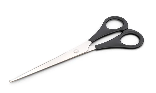 Scissors close-up on white background. — Stock Photo, Image