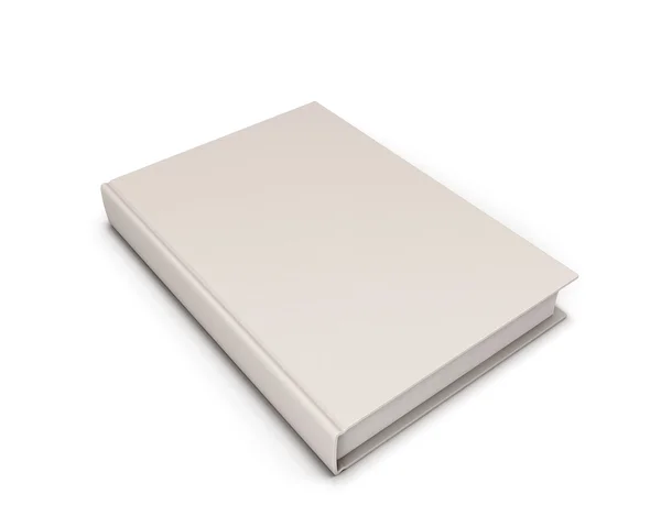 Libro blanco en blanco . — Foto de Stock