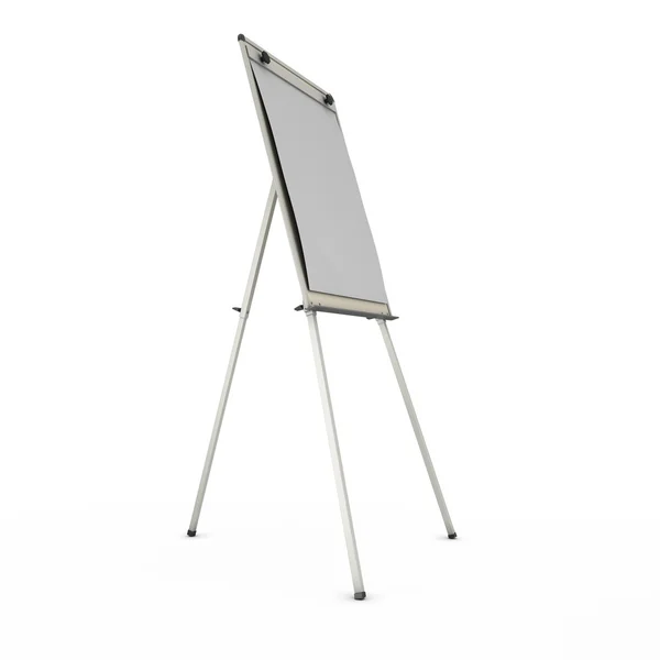 Advertising stand or easel isolated on white background — Stock Photo, Image