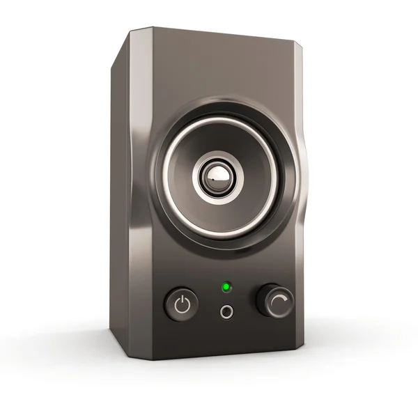 Computer speakers close-up — Stock Photo, Image