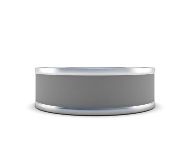 Kapalı teneke kutu Önden Görünüm