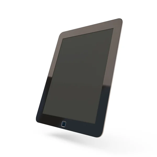 Moderner schwarzer Tablet-PC — Stockfoto