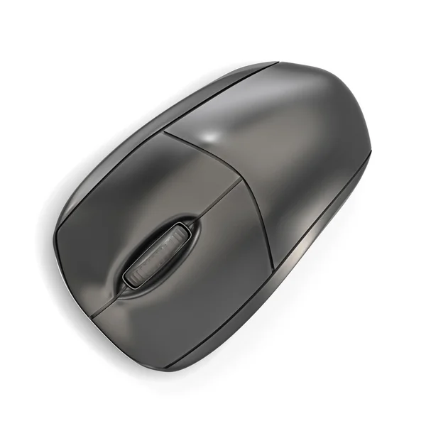 Computer mouse top view — Stock Photo, Image