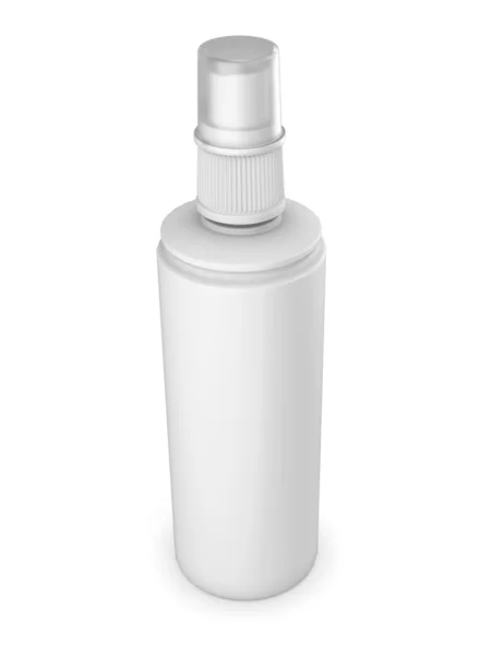 White tube isolated on a white background — Stock Photo, Image