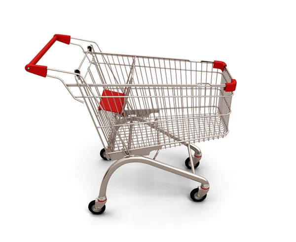 Carro de compras vacío Imagen De Stock