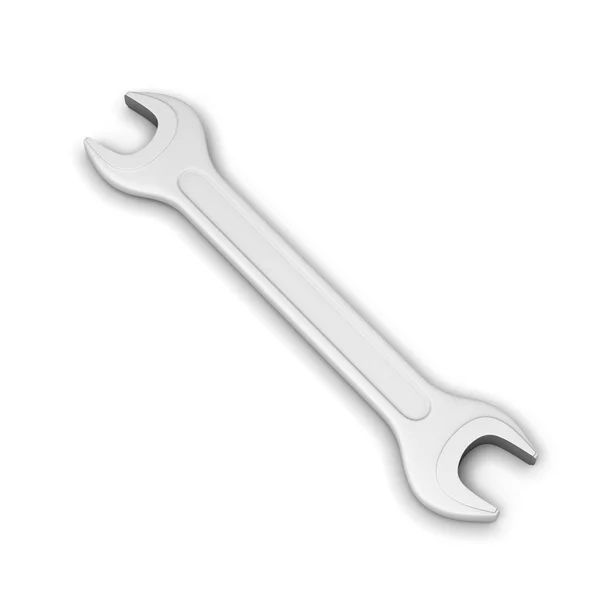 Llave aislada en blanco — Foto de Stock