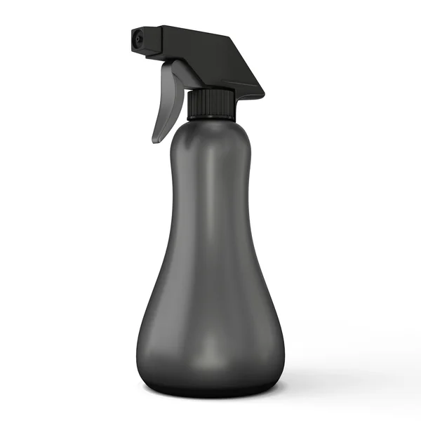 A design sablon fekete spray palack mintadarab — Stock Fotó