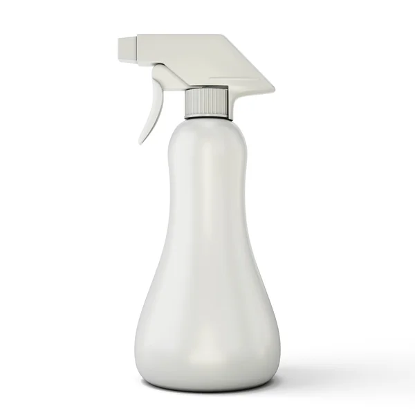 White spray bottle mockup — Stock Photo, Image