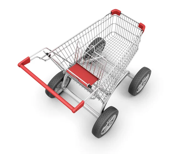 Concept shopping cart — Stock Photo, Image