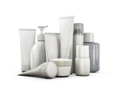 kozmetik beyaz bir arka plan ayarla