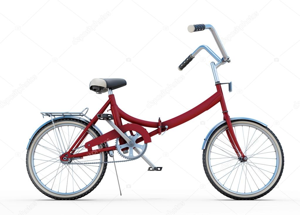 Bicycle side view