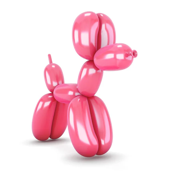 Dog of the balloon close-up — Stock Photo, Image