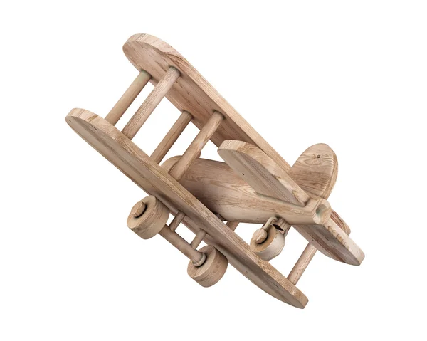 Іграшка площині дерев'яні — стокове фото