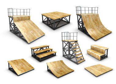 Küme, skatepark öğesi