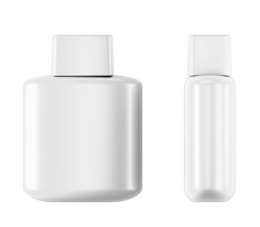 Şişe tıraş losyonu ile