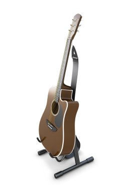 3D çizim gitar stand