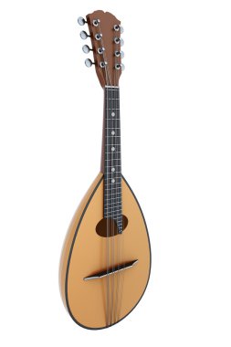 Mandolin isolated  clipart