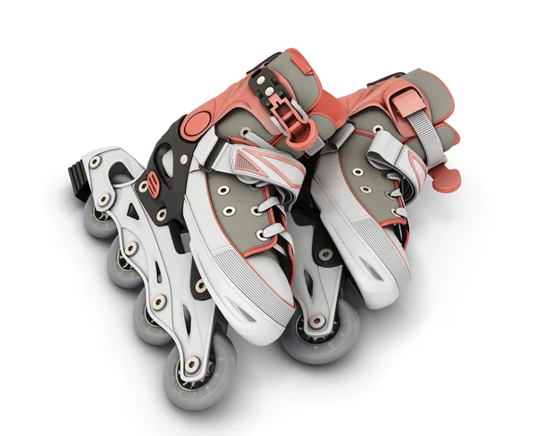 3d roller skates isolated — Stock Photo, Image