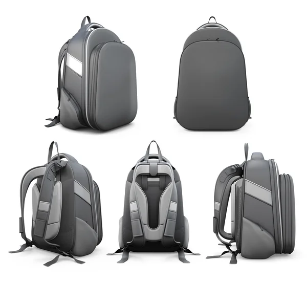 Backpack from different angles — Stock Photo, Image
