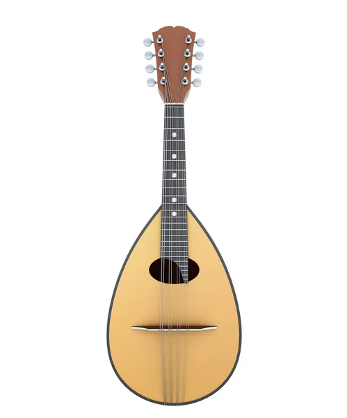 Mandolin front view — Zdjęcie stockowe