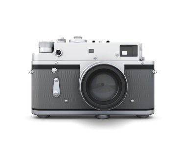 Eski fotoğraf kamera Önden Görünüm