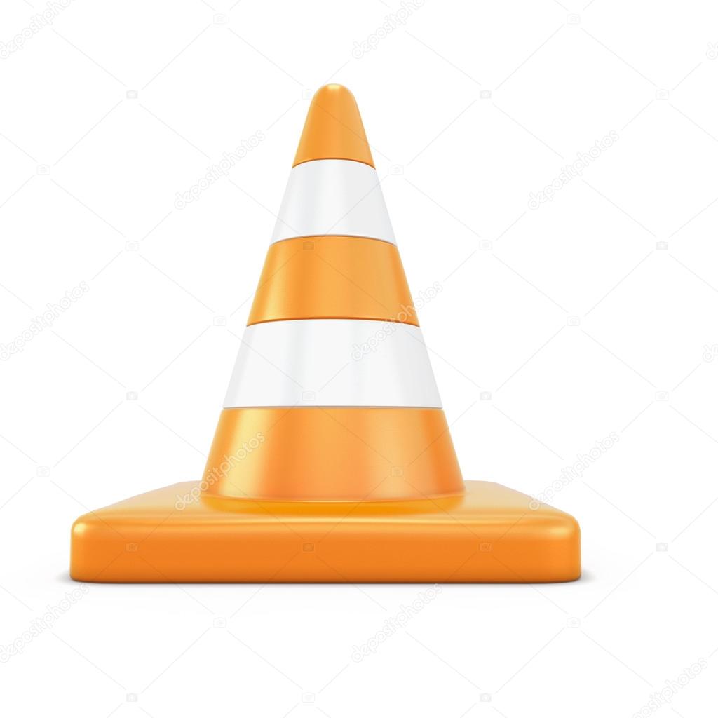 Road cone isolate