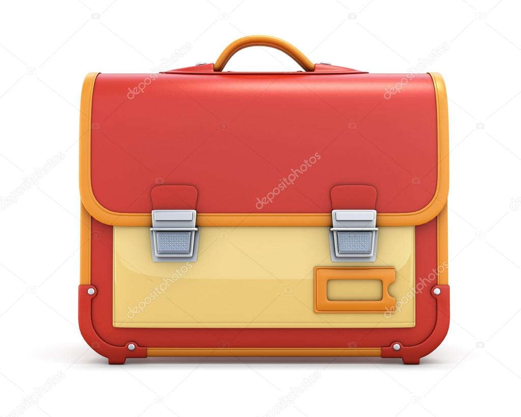 school bag with lock