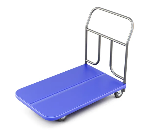 Empty transport trolley — Stock Photo, Image