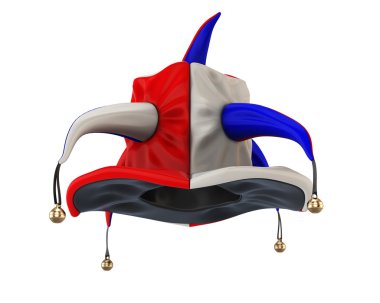 Jester hat for your design clipart