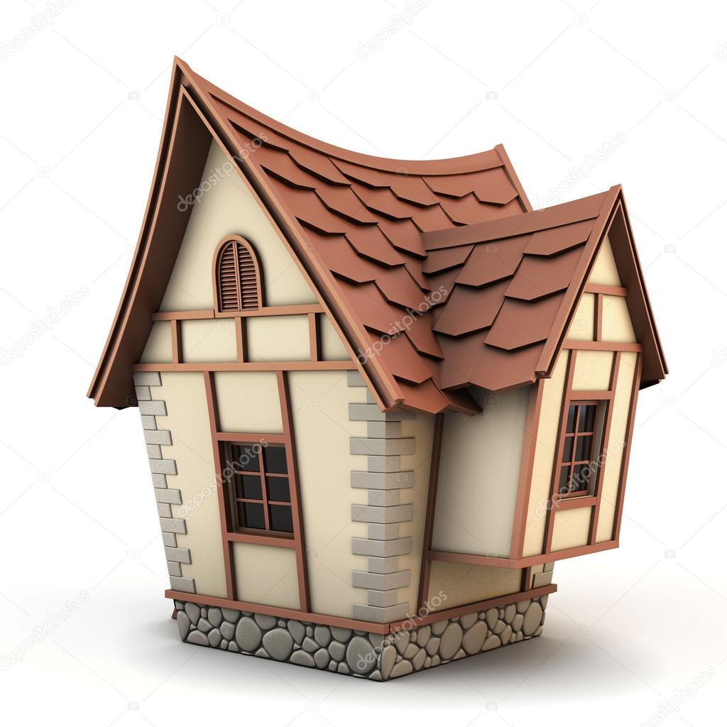 3D Illustration of a House