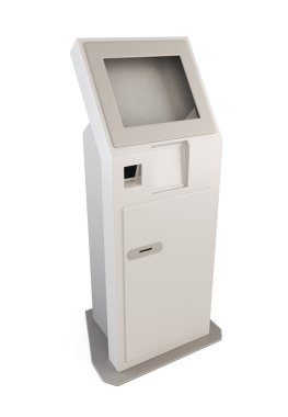 Bilgi dokunmatik screen.3d ile terminal.