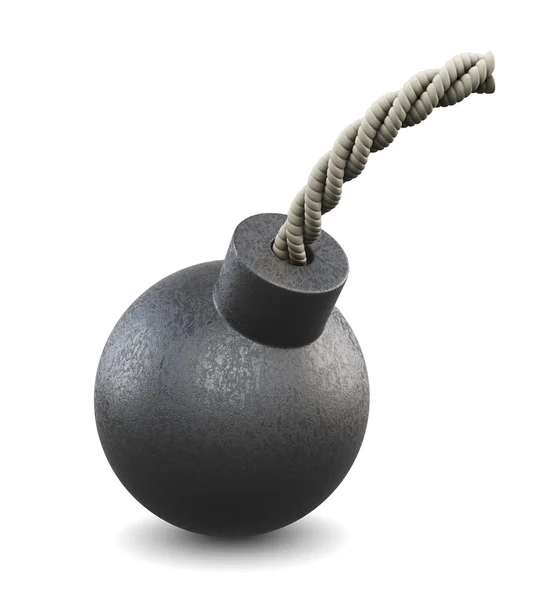 Kreslený bomba. 3D. — Stock fotografie