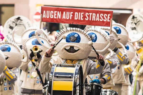 Carnival Fastnachtsumzug parad i Schweiz — Stockfoto