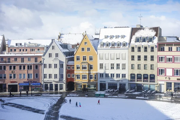 Régi város Augsburg város, Németország — Stock Fotó