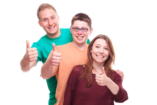 Три друга с Мбаппе и Смолом
 