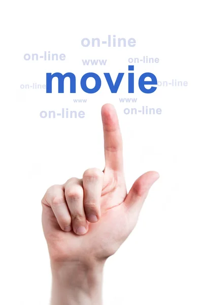 Online movies — Stock Photo, Image