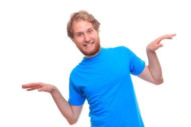 Adam uçuyor gibi yapıyor